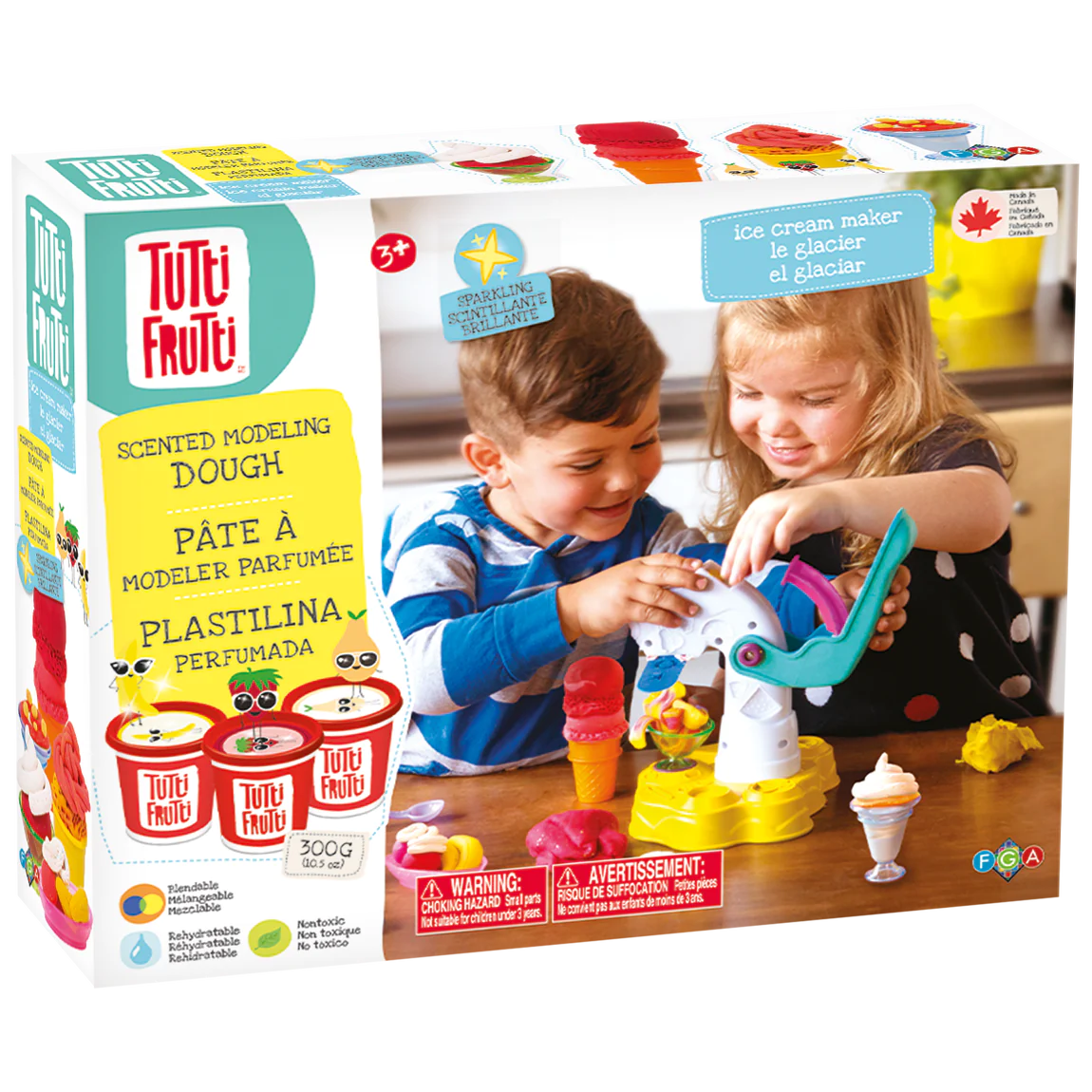 Tutti Frutti Sparkling Ice Cream Maker Kit OllyOlly