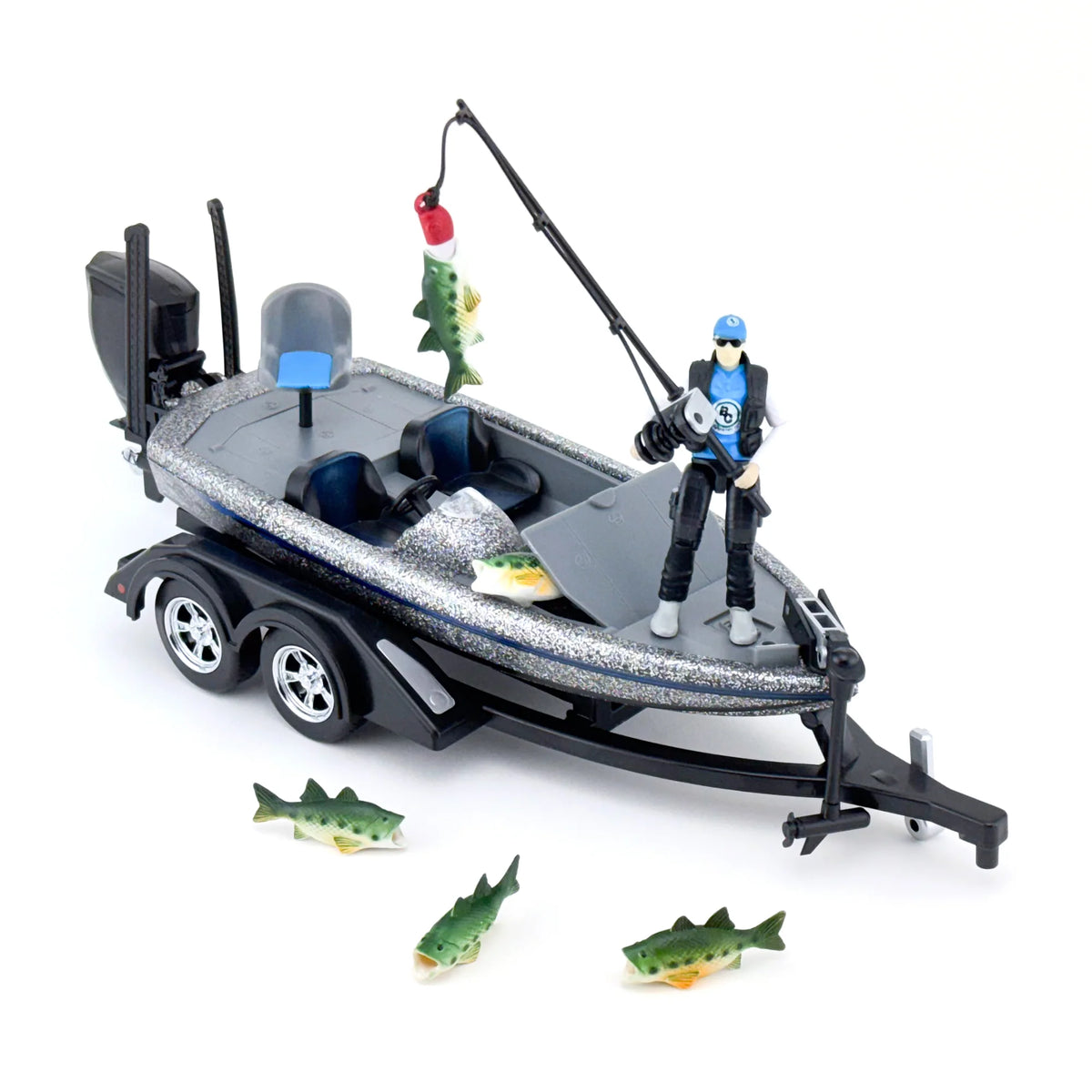 Toy Bass Pro Bass Camp Big Country Toys Bass Boat – Olly-Olly