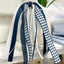Navy & White Check