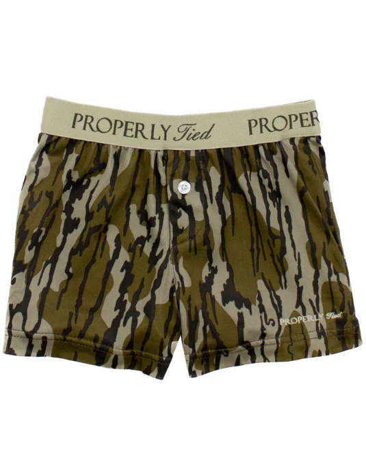 Properly Tied Boys Mossy Oak Lab LS Linen main image 1