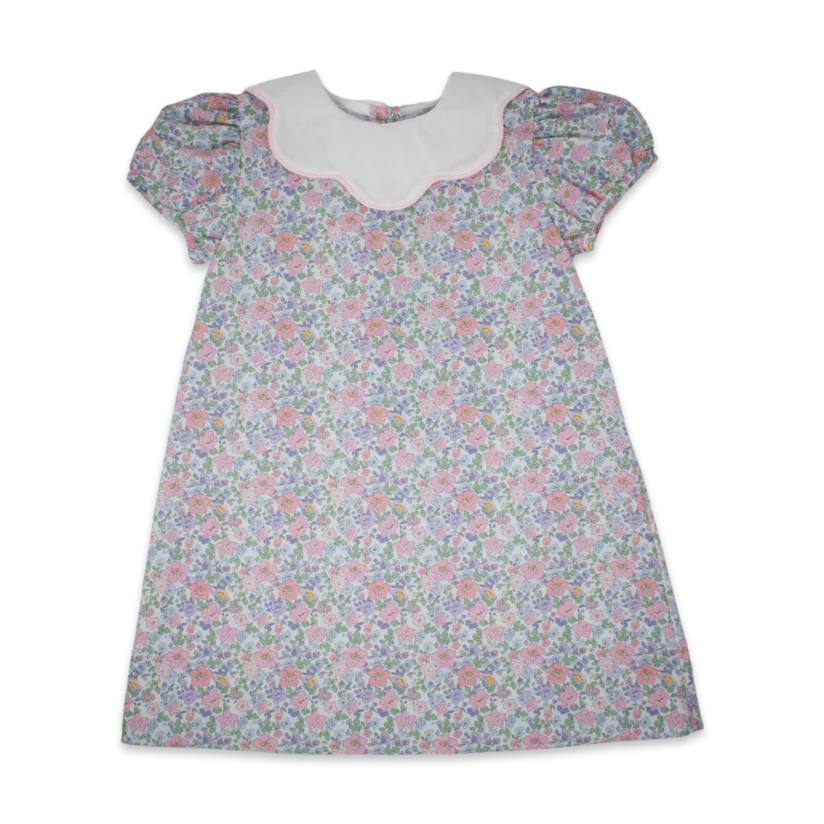 Lullaby Set Ashtyn Dress, Blessings White Pink & Green main image 0