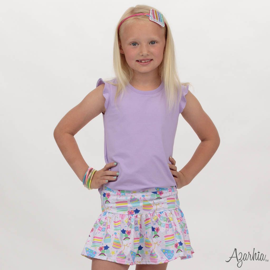 Gathered Skort | Shimmer Sprinkles main image 1