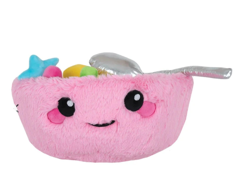 iScream Cereal Bowl Furry and Fleece Scented Pillow OllyOlly
