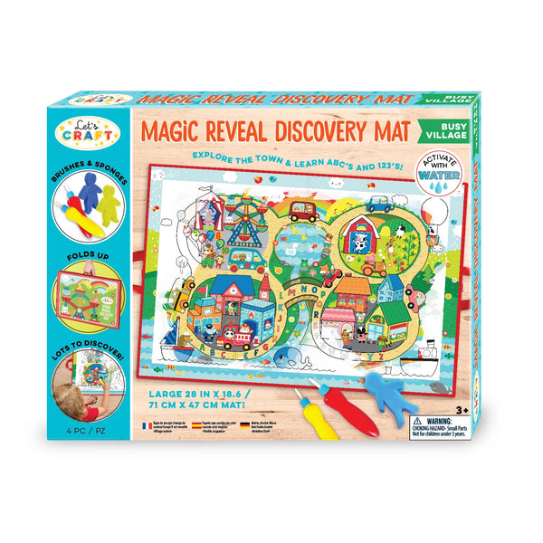 Busy Village Magic Reveal Discovery Mat