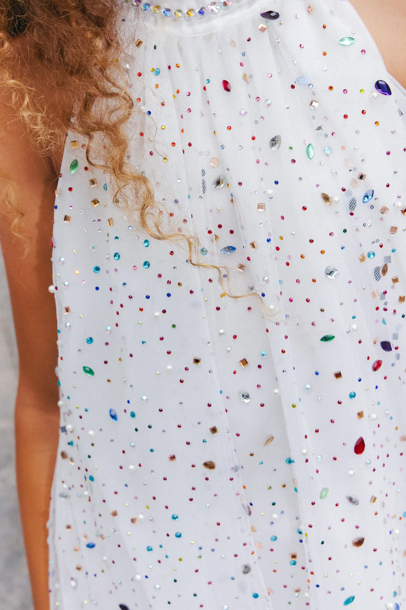 Lola and the Boys Rainbow Crystal Gem Dress – Olly-Olly