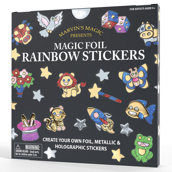 Marvin's Magic Foil Rainbow Stickers