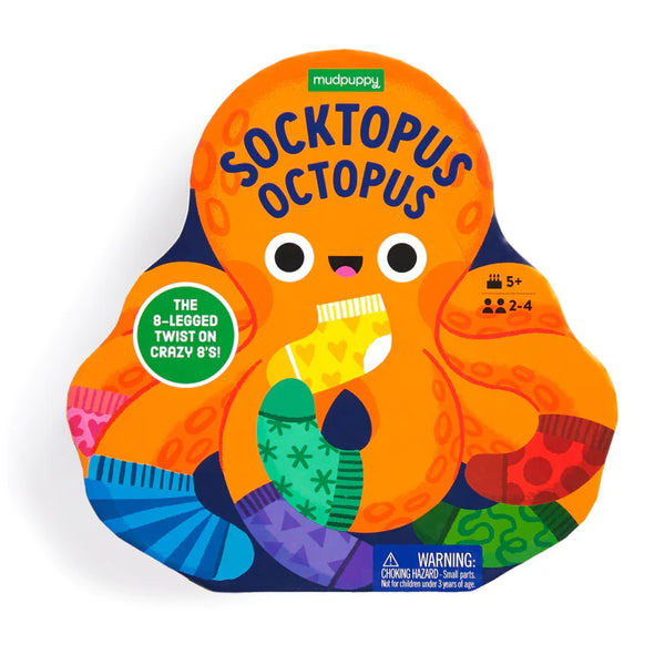 Socktopus Octopus - The 8-Legged Twist on Crazy 8's