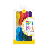 Left/Right 10Pc Finger Crayons