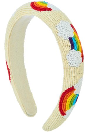 Beaded Rainbow Headband