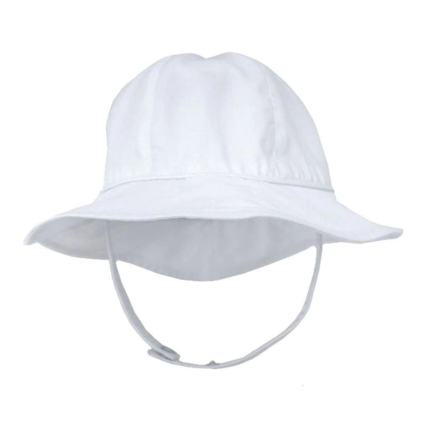 Bailey Boys White Protective Sun Hat - Unisex