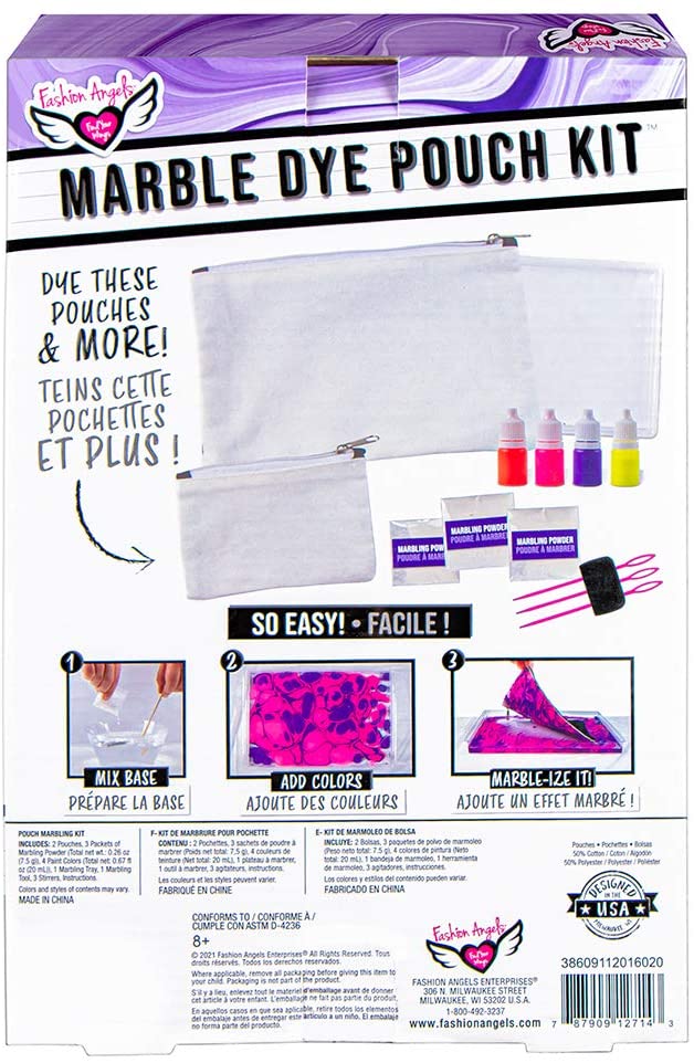  Fashion Angels Tie Dye Kit- Tote Bag Tie Dye Set