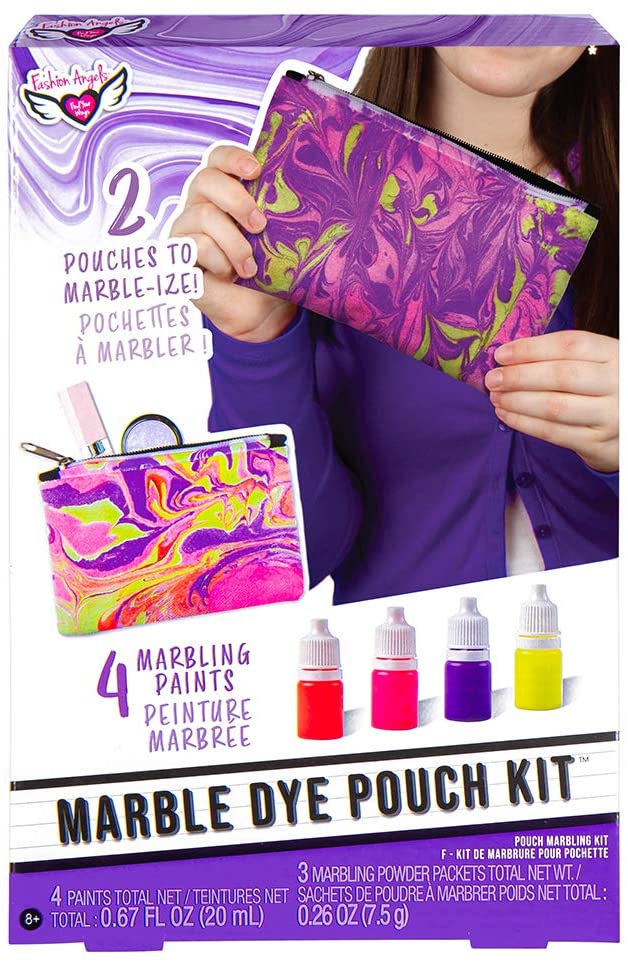 Paint Your Own Marbling Paint Art Kit for Kids , Pouring Paint Kit