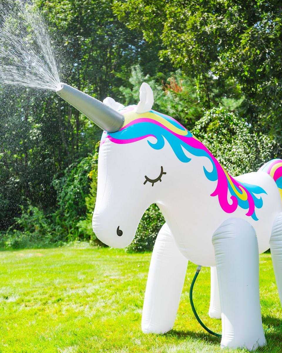 Giant Inflatable Unicorn Water Sprinkler Walmart Inflatable Giant