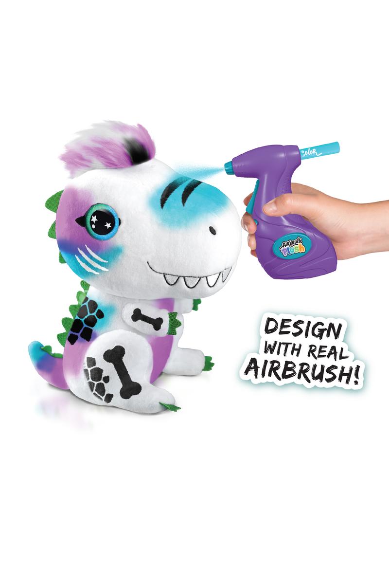 Airbrush Plush Dino – Olly-Olly