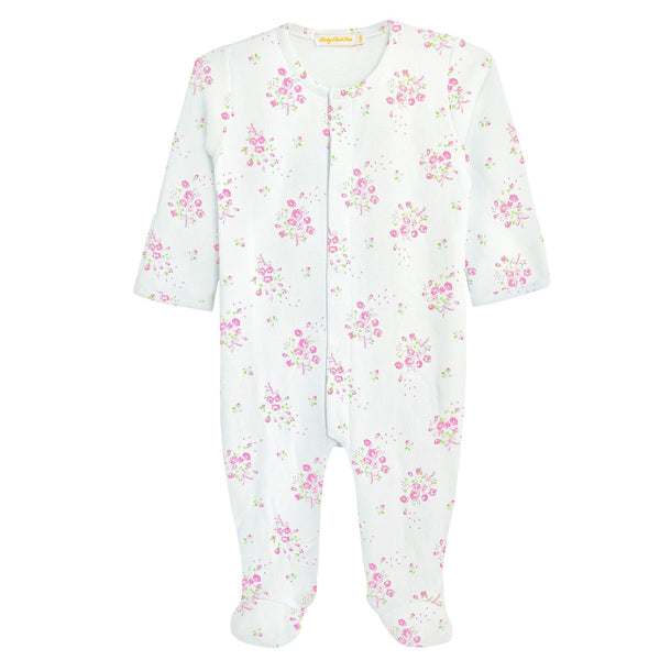 Baby Club Chic Bunch of Roses Footie