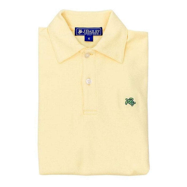 J. Bailey Henry S/S Polo Shirt - Yellow