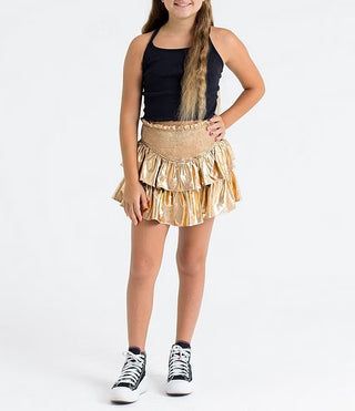 Buddy Love Brookie Bronze Tween Skort