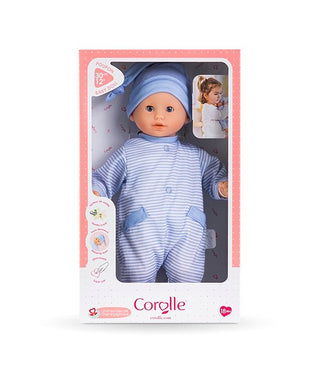 Corolle Bebe Calin 12 inch baby doll in charming blue, photo 2 of 3