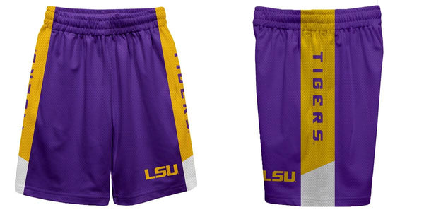 Vive La Fete LSU Tigers Purple/Gold Athletic Shorts
