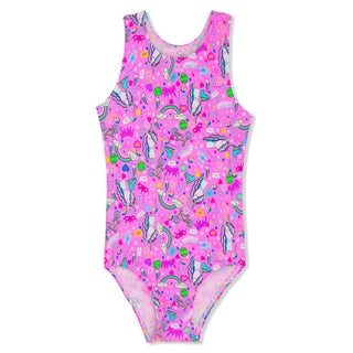 Girl Power Favorite Things Racer Back Leotard