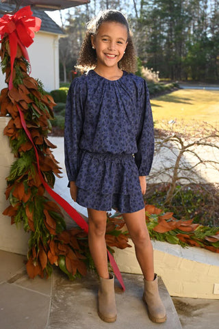 Pleat Collection Wren Top - Spots