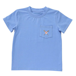 Itsy Bitsy Pocket Tee - Baseball