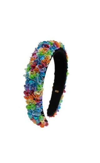 Bari Lynn 3D Sequin Headband