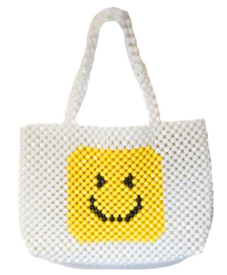 Bari Lynn Smile Beaded Bag