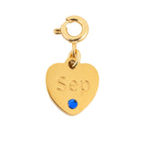 The Crowns Birth Stone Charms