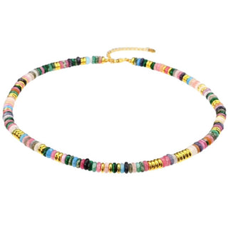 The Crowns Stone Candy Beaded Necklace - Multi