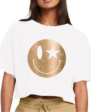 Prince Peter Bronze Foil Happy Face Tee