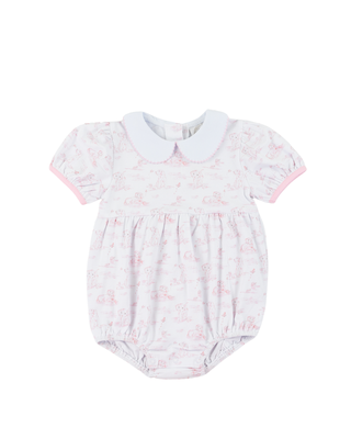 Girls Snips & Snails Pink Collins Classic Bubble