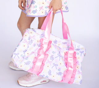 Poppyland Blooms and Bows Ruffle Duffle