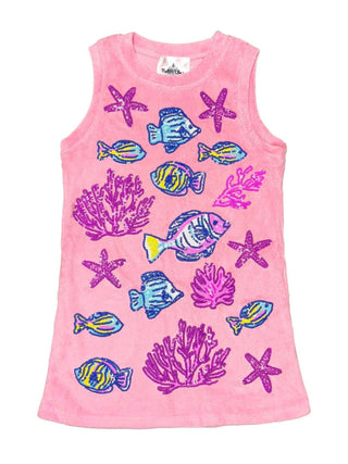 Under the Sea Dress - Light Pink