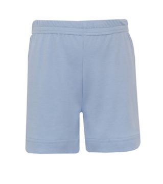 Boy's Knit Shorts- Light Blue Knit