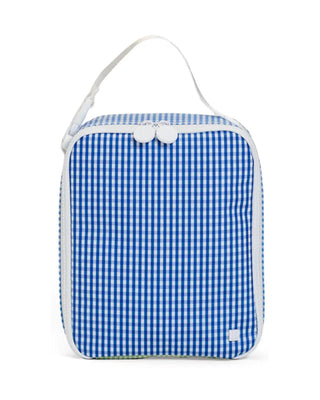 TRVL Insulated Lunch Bag- Patch Blue