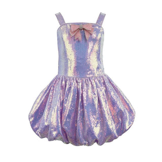 Lola and The Boys Haze Bow Bubble Dress