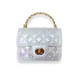 Doe a Dear Shiny Quilted Purse