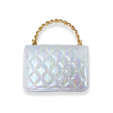Doe a Dear Shiny Quilted Purse