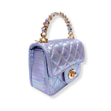 Doe a Dear Shiny Quilted Purse