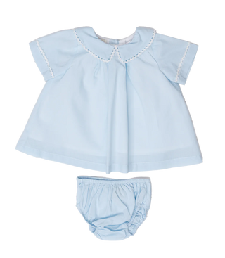 The Oaks Bebe Blue Bloomer Set