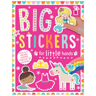 Big Stickers for Little Hands Unicorns and Mermaids