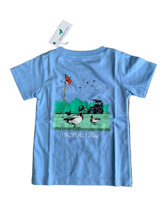 Properly Tied Fowl Play SS Light Blue