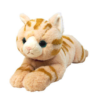 Sunlemon realistic tabby lap cat plush