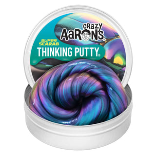 Crazy Aaron's Super Scarab Putty - 4" Thinking Putty Tin