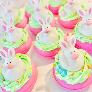 Easter Bunny Duck Donut Bath Bomb
