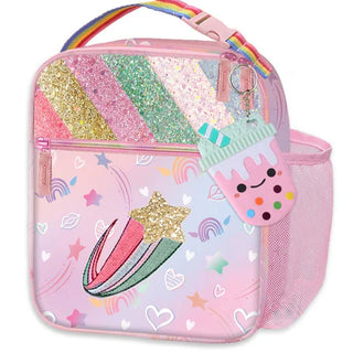 Hot Focus Insulated Rainbow Lunch Bag