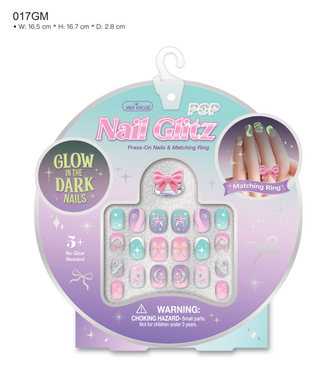Hot Focus Pop Nail Glitz - Glow Mode