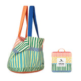 Dock & Bay Foldaway Everyday Tote Bags - Stripe Up Your Life