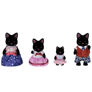 Calico Critters - Midnight Cat Family